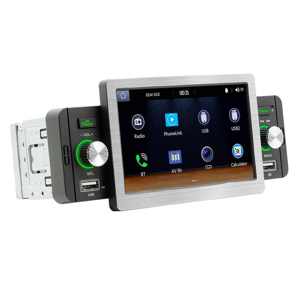Car Radio 1Din 5Inch MP5 Player CarPlay Android Auto Stereo Bluetooth FM TF/USB Universal Car Multimedia Player