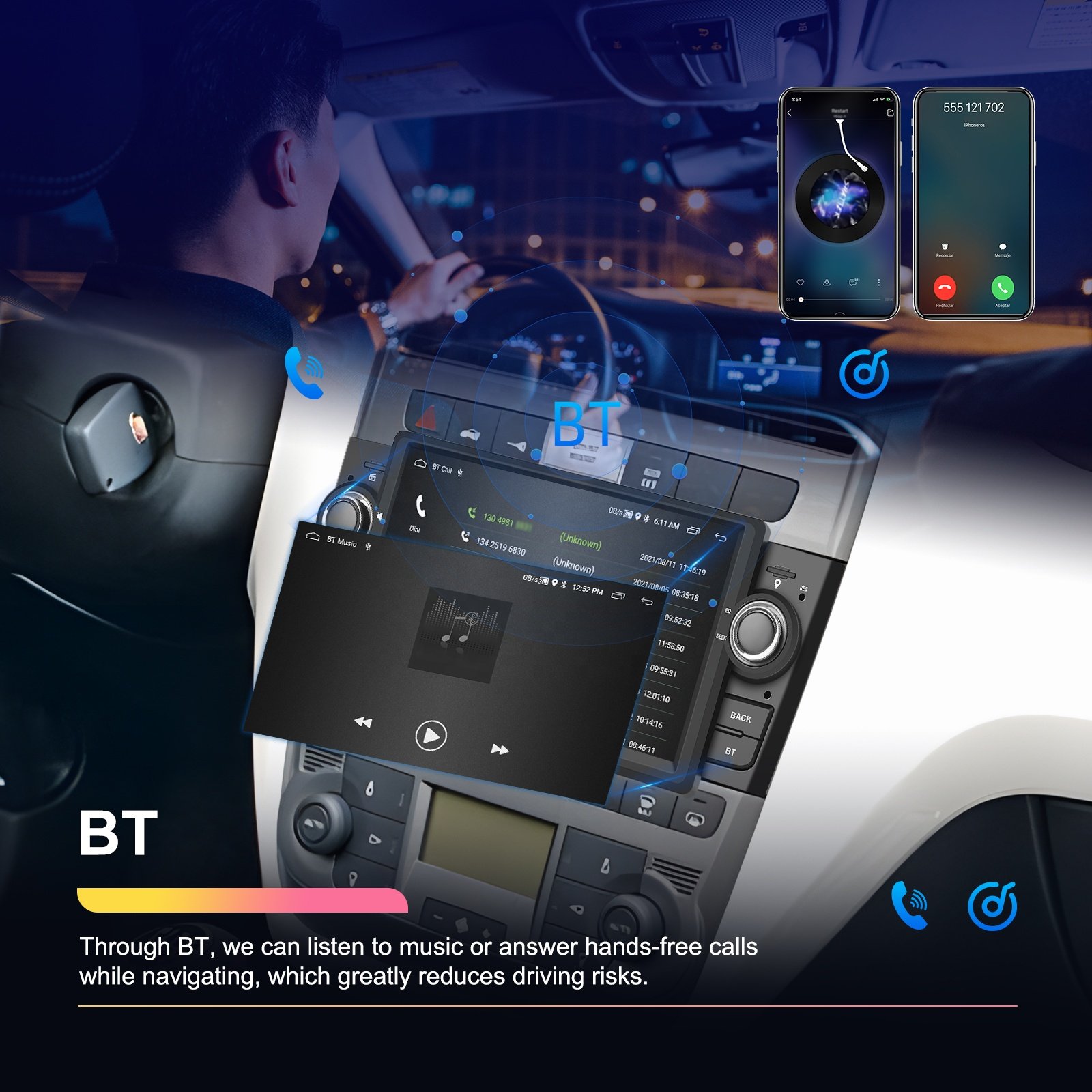 Podofo 7'' For Fiat Punto 2005-2009/Linea 2007-2011 Android Car Radio Stereo 1+32G GPS WiFi BT FM RDS Customization Manufacturer