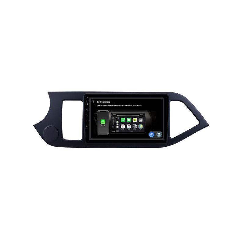 9 inch Android 12.0 MP5 Player Car Head Unit Frame Fit For KIA PICANTO Morning LHD 2011 2012 2013 2014 Stereo Carplay Screen