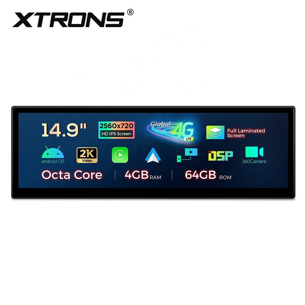 XTRONS 14.9" Carplay Android Auto For BMW X1 E84 (2009-2015) CIC Android 13 8 Core 4G LTE Car Touch Screen