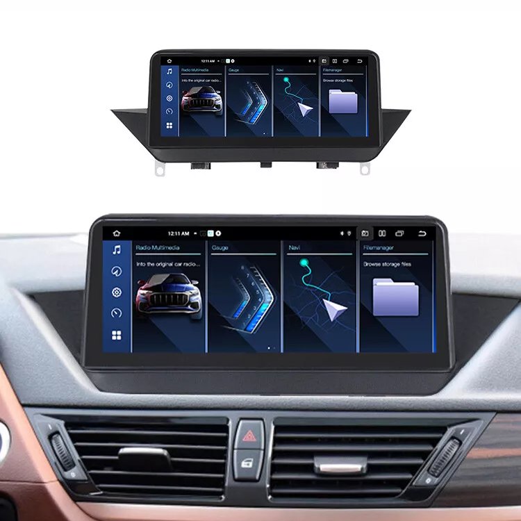 10.25" Car Multimedia DVD Player GPS Navigation with Wireless Carplay& Android Auto for BMW High version X1 E84 2012-2015 CIC