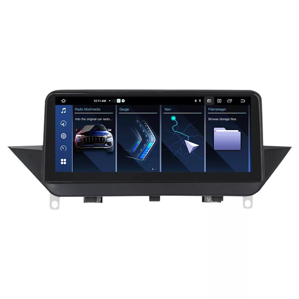10.25" Car Multimedia DVD Player GPS Navigation with Wireless Carplay& Android Auto for BMW High version X1 E84 2012-2015 CIC