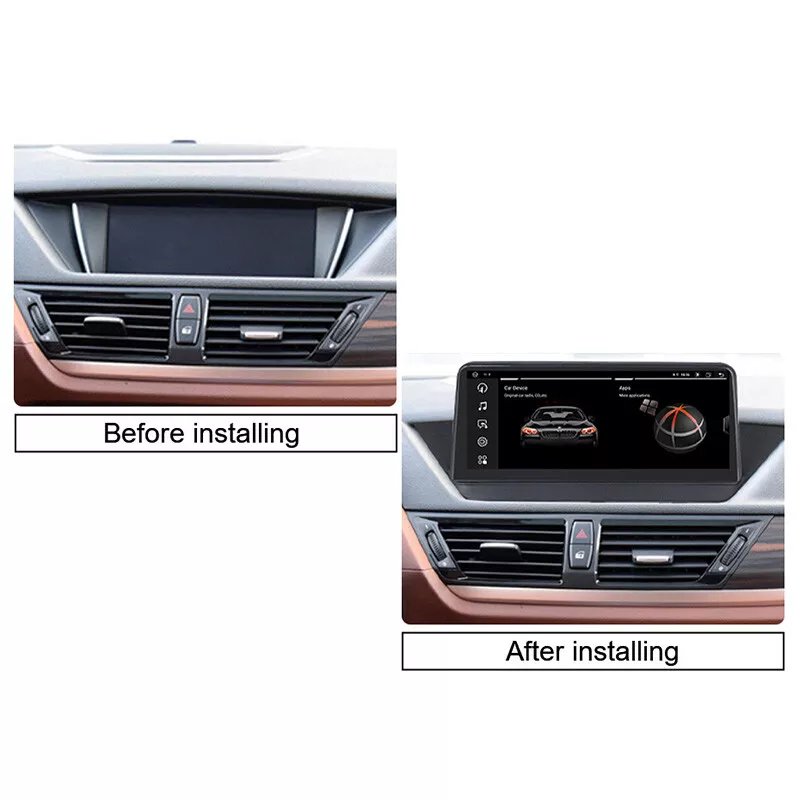 10.25" Car Multimedia DVD Player GPS Navigation with Wireless Carplay& Android Auto for BMW High version X1 E84 2012-2015 CIC