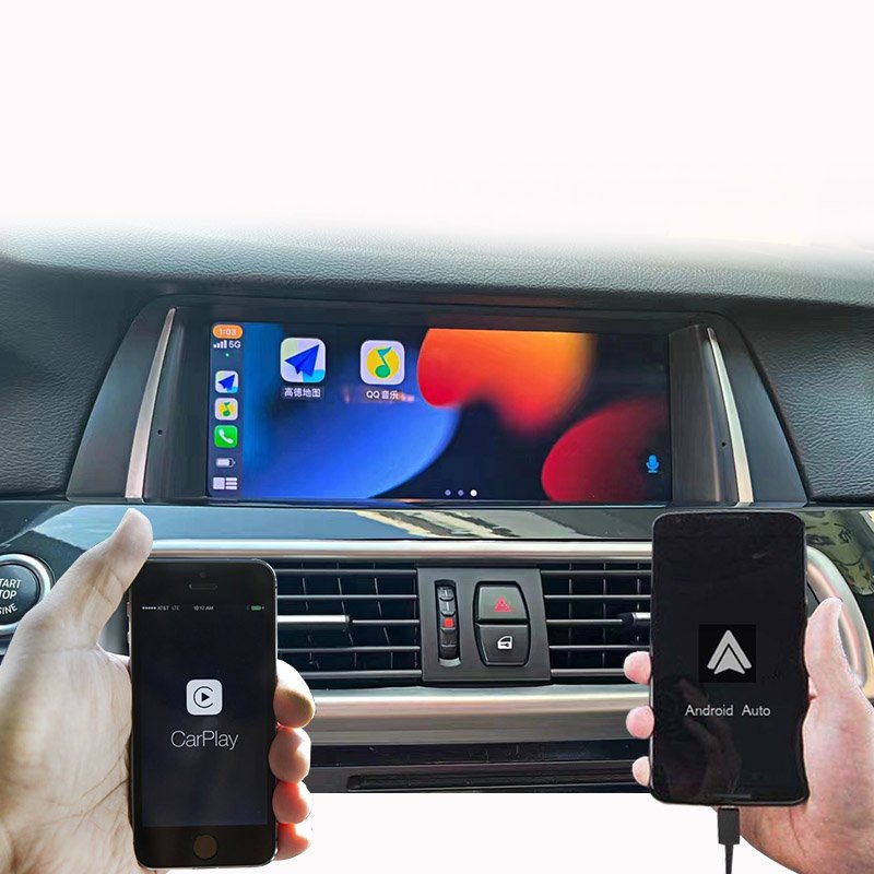 10.25" head unit Support BT Music Map Video For BMW F10 F11 IPhone CarPlay Android Auto Car Multimedia Display HD Screen