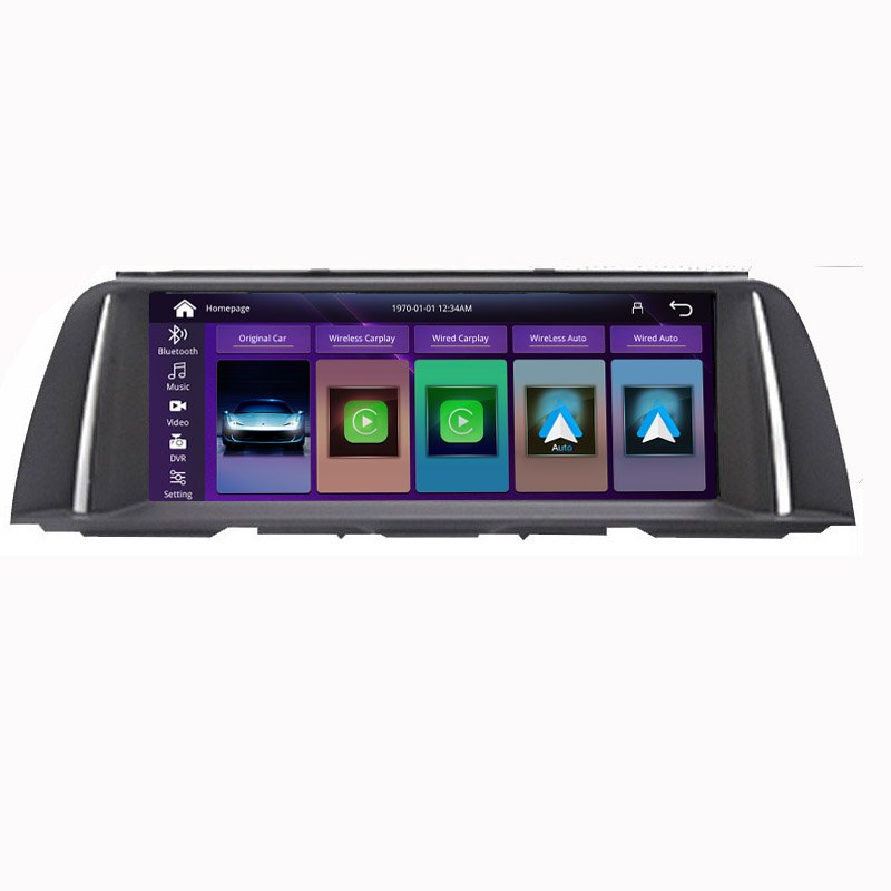 10.25" head unit Support BT Music Map Video For BMW F10 F11 IPhone CarPlay Android Auto Car Multimedia Display HD Screen