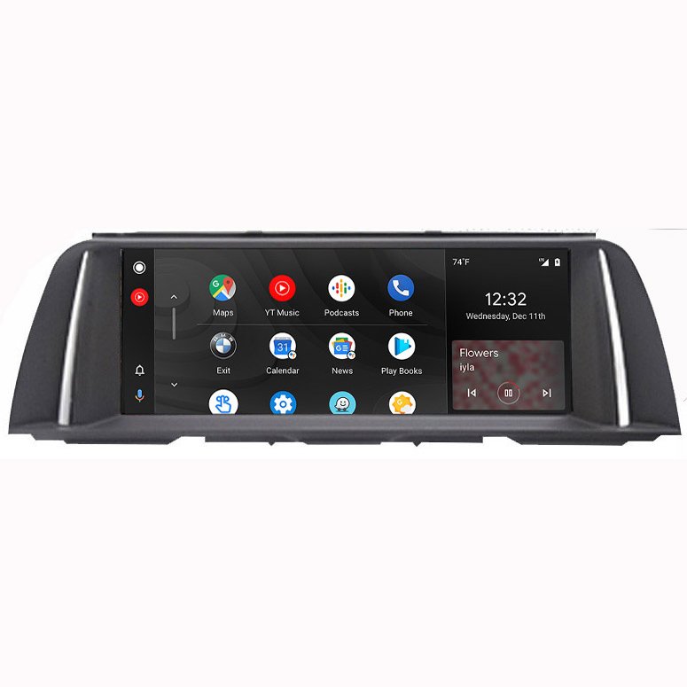 10.25" head unit Support BT Music Map Video For BMW F10 F11 IPhone CarPlay Android Auto Car Multimedia Display HD Screen