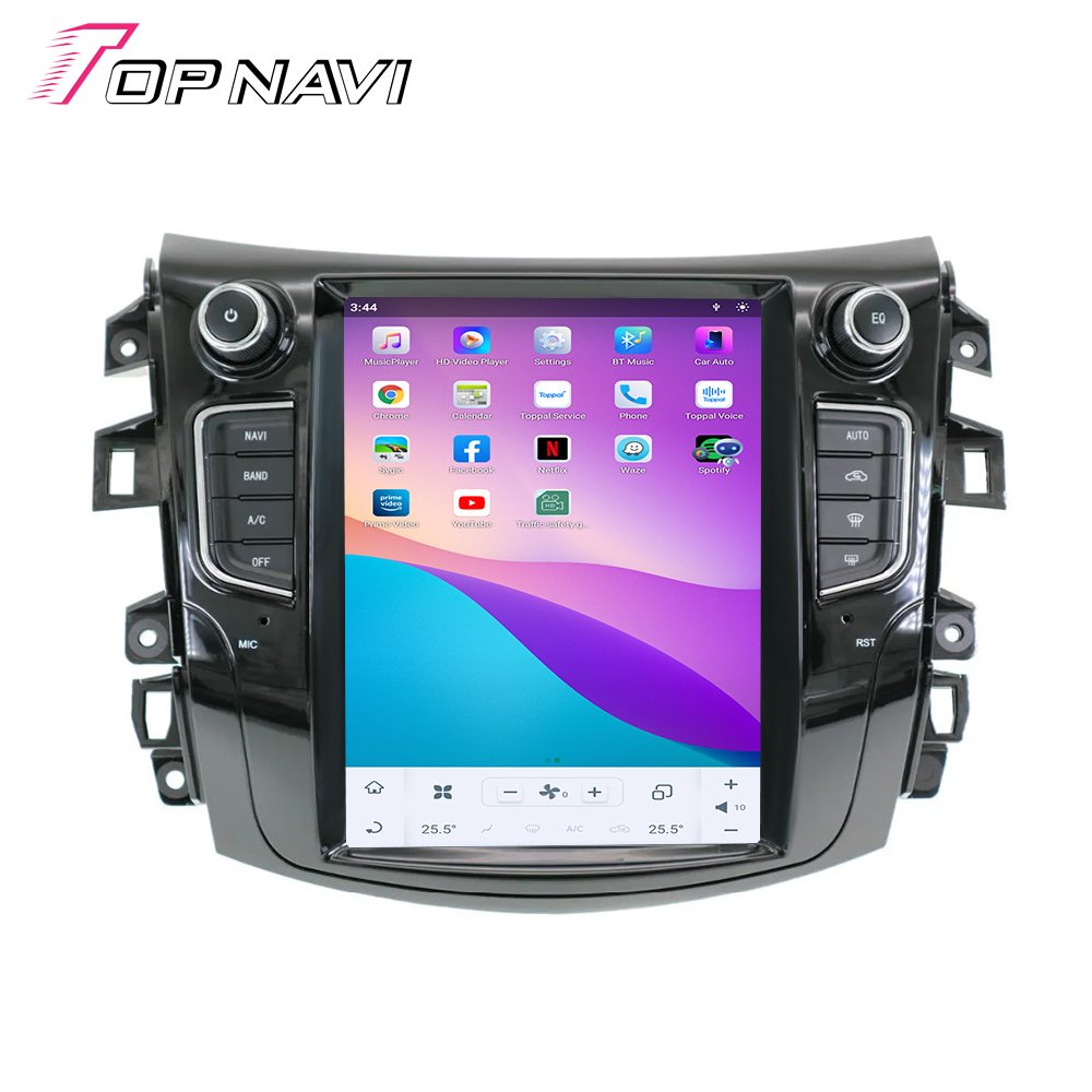 Tesla Android 12 stereo android For Nissan Navara NP300 2014 - 2018 4G LTE GPS BT Stereo AM FM car radio GPS navigator