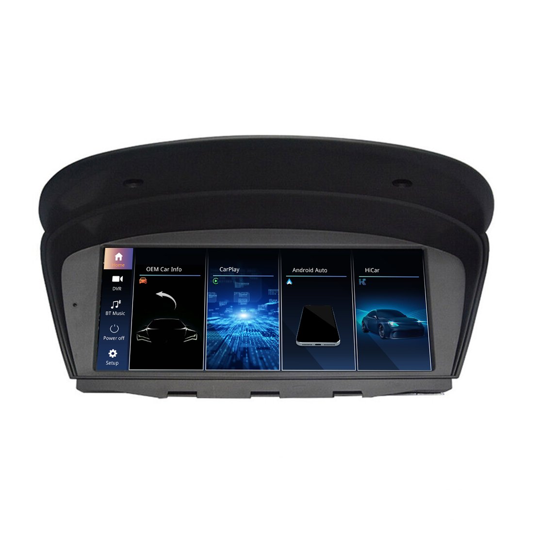 8.8-inch Linux system car radio stereo built- in wireless CarPlay For BMW 5 Series E60 E61 E63 2005-2010 CCC system