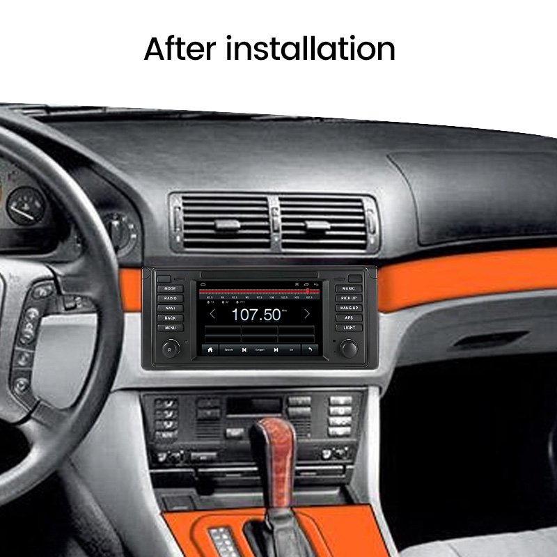 Mekede Car video 2+32G GPS Navigation WIFI for BMW E53 1996-2007 X5 E39 M5 E38 FM RDS car auto radio BT car video