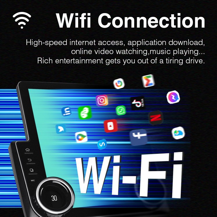 9.7 Inch Android Car Radio For Toyota Noah R80 Voxy 2014 2015 2016 2017 - 2020 Tesla Type Multimedia Video Player Navigation GPS