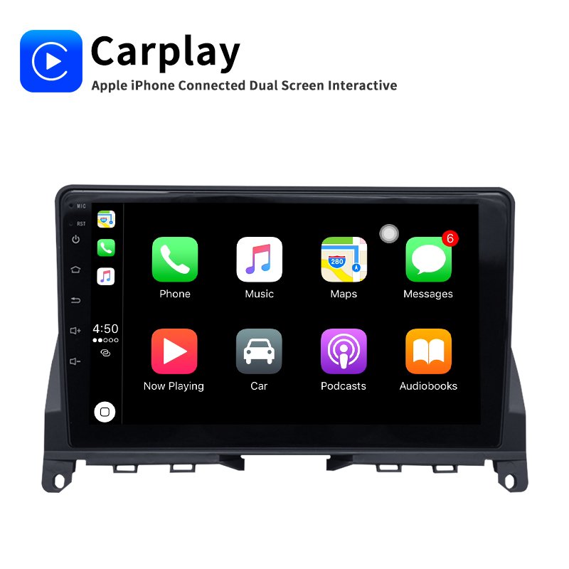 Android 10 WIFI Car Radio Multimedia Video Player Navigation GPS For Mercedes Benz C Class 3 W204 S204 2006 - 2011