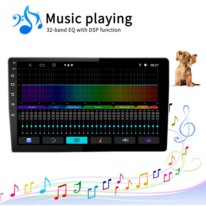 Android 10 WIFI Car Radio Multimedia Video Player Navigation GPS For Mercedes Benz C Class 3 W204 S204 2006 - 2011