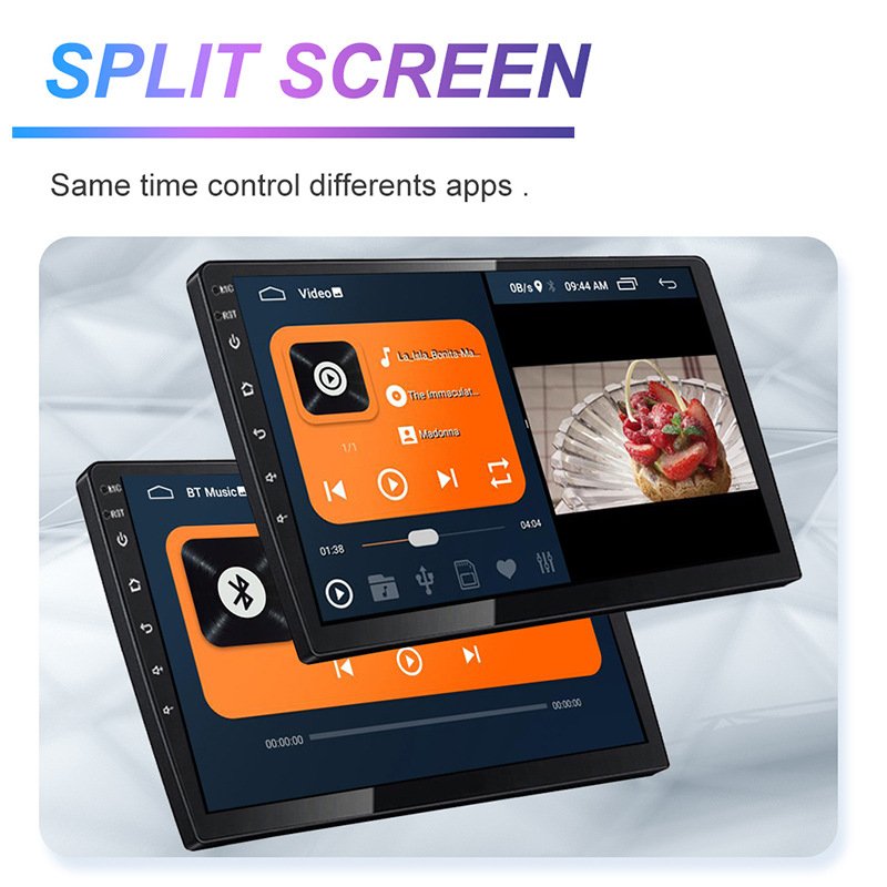 Hot sale 7 inch Android car MP5 player 1G+16G Android 8.1 video player BT music/call car dvd player with GPS & navigation