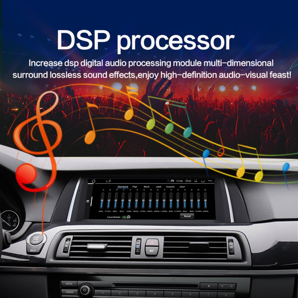 Factory price10.25-inch Android system wireless Carplay AUTO suitable for BMW 5 series F10 F11F07 car video player GPS car radio