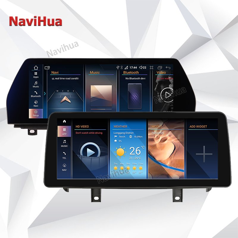 Navihua Cluster Instrument Speedometer LCD AC Control Panel Car DVD Player GPS Multimedia for BMW F10 F20 F30 For BMW E60 E90