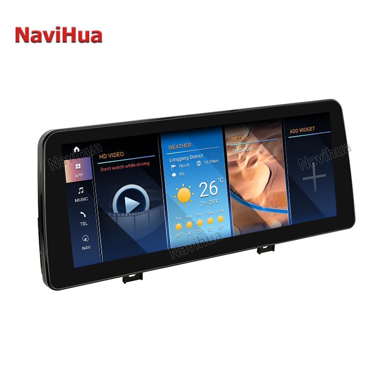 Navihua Cluster Instrument Speedometer LCD AC Control Panel Car DVD Player GPS Multimedia for BMW F10 F20 F30 For BMW E60 E90