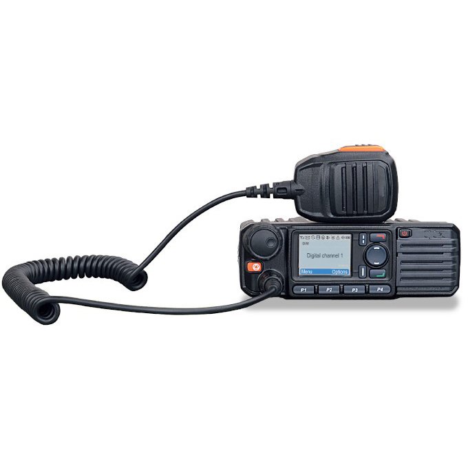 MD785 MD785g vhf uhf mobile ham radio transceiver 50w IP54 GPS Vehicular radio