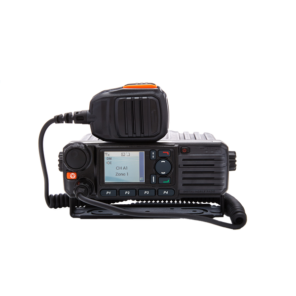 MD785 MD785g vhf uhf mobile ham radio transceiver 50w IP54 GPS Vehicular radio