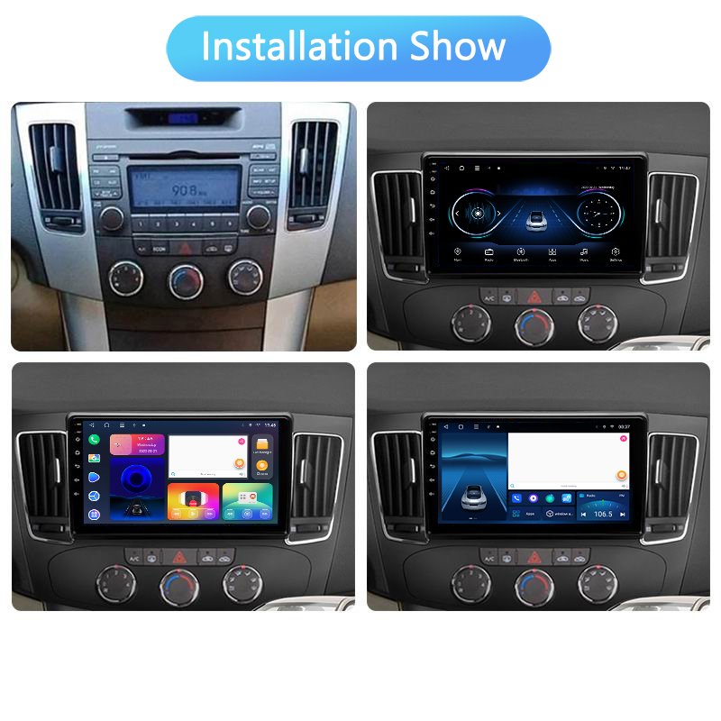For Hyundai Sonata NF 2009 2Din Android Car Radio GPS Autoradio Navigation Stereo Multimedia DVD Player