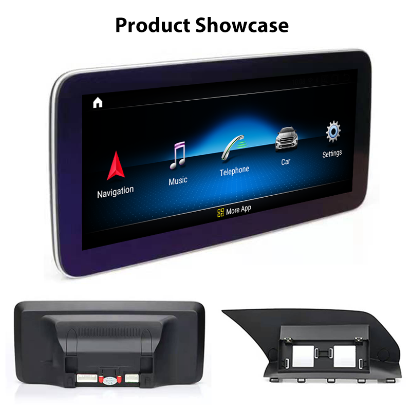 Bosstar 10.25inch Android Car Radio For Mercedes Benz GLK Class X204 2008-2015 Multimedia DVD Player Carplay GPS Navigation