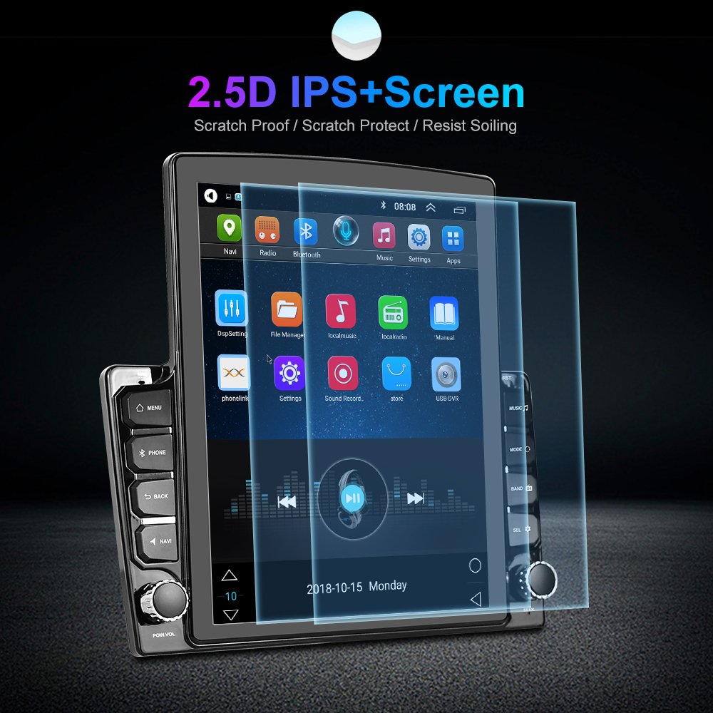 9.7inch Universal Tesla Screen Car DVD Player GPS Navigation Radio For VW Skoda ford KIA Hyundai Toyota
