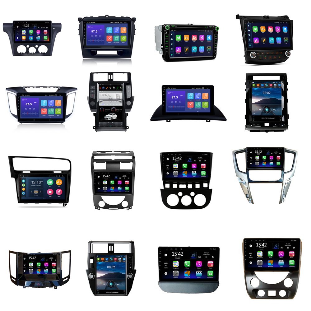 Factory Direct Sale 9 Inch Gps car dvd sreen radio universal android car radio used car radios fit for Audi