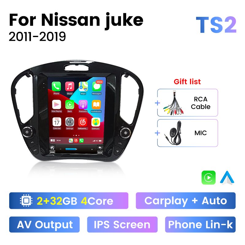 MEKEDE 8core Car dvd player Radio Stereo GPS WIFI For nissan juke 2011 2019 GPS Navigation System