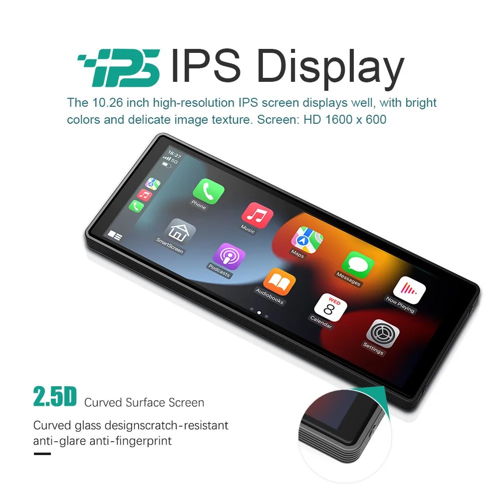 Wireless Carplay Car Radio Universal 10.26 Inch Touch Screen Multimedia Android Auto Video Player Mirror Link Display Navigation