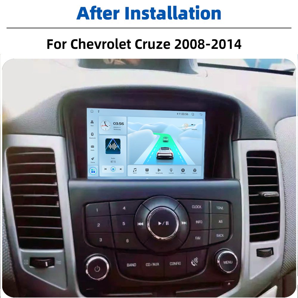 7 Inch Original Style 2 DIN Android Autoradio For Chevrolet Cruze 2008-2014 Carplay Auto Stereo Video Player Multimedia System