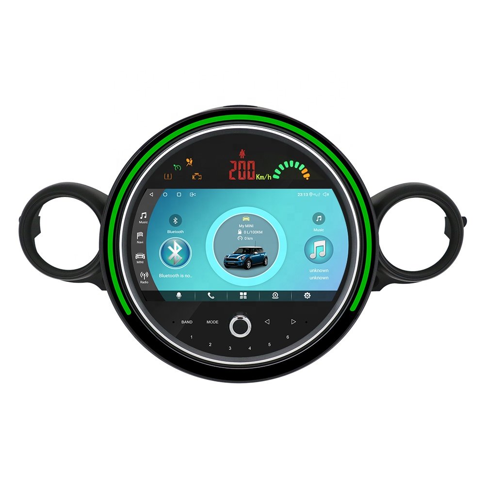Android 8 core 9inch IPS car screen for BMW mini cooper R56 R60 8 core car radio support original car style wireless carplay