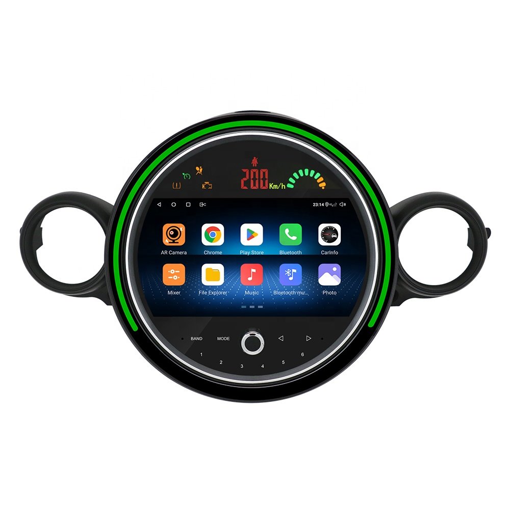 Android 8 core 9inch IPS car screen for BMW mini cooper R56 R60 8 core car radio support original car style wireless carplay