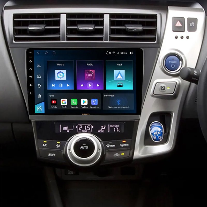 Rotiss 8Core Android Car Radio GPS For TOYOTA PRIUS 2013+ 9" car dvd player 2Din pantallas para autos auto monitor