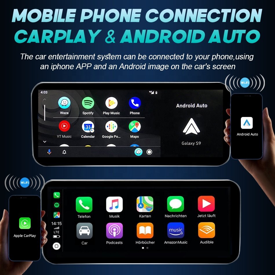 Jmance 10.25 inch Head Unit Android Auto Carplay 4G FM AM RDS DSP Car Radio Stereo For Mercedes Benz CLS Class W218 2010 - 2018