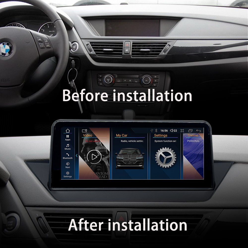 LELV Android Radio For Car Bmw X1 E84 Stereo Usb Aux Mp3 Smart Screen 8+128g 8core 4g Wifi