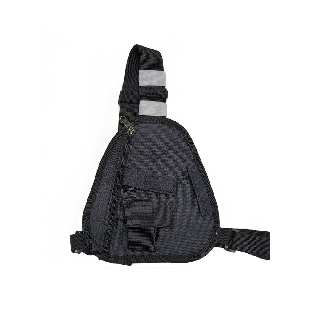 Two-Way Radio Pouch Walkie Talkie Vest Chest Bag Pouch Adjustable Strap Carry Case Accessory Holder for motorola baofeng