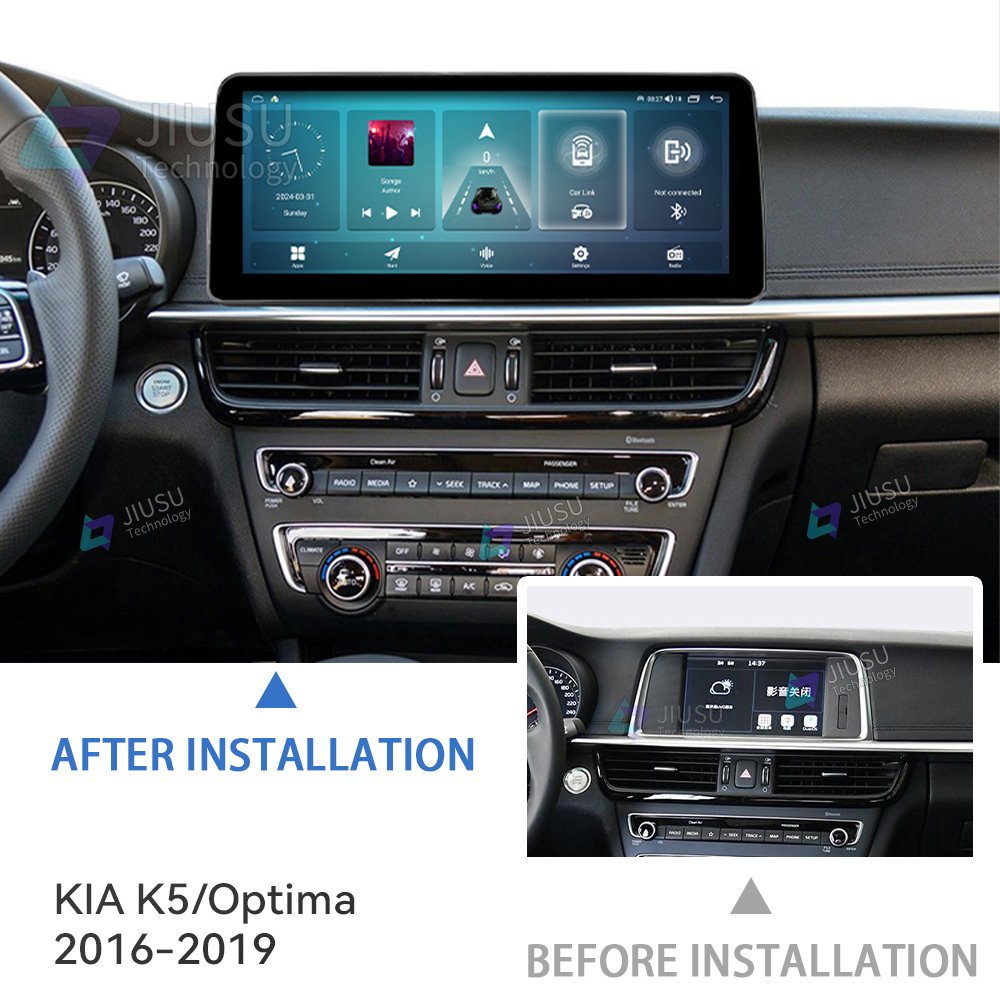 12.3'' Android Car Radio GPS Navigation DVD Player Stereo Multimedia System for Kia K5 Optima 2016-2019 with Carplay DSP DAB