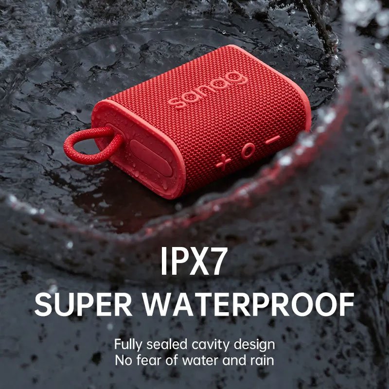 Sanag M13s RGB Led Light IPX7 Waterproof Bluetooth Speaker Outdoor Speaker With FM Radio