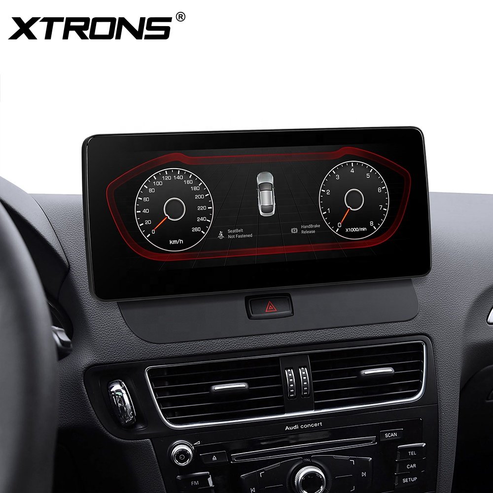 XTRONS 12.3" Car Stereo For Audi Q5 (2009-2017) LHD Android 13 Octa Core 4G LTE Navigation & GPS