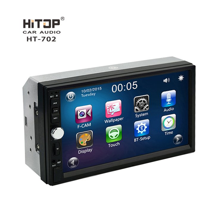 High Quality Universal Win CE C200S Touch Screen BT Car DVD Player Radio 2 Din MP5 Player Car Audio