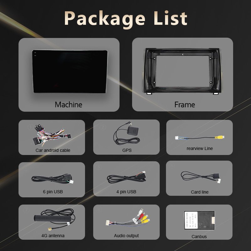 Android car radio pioneer 9 inch UV black car multimedia player for TOYOTA TUNDRA 2014-2018 GPS navigation