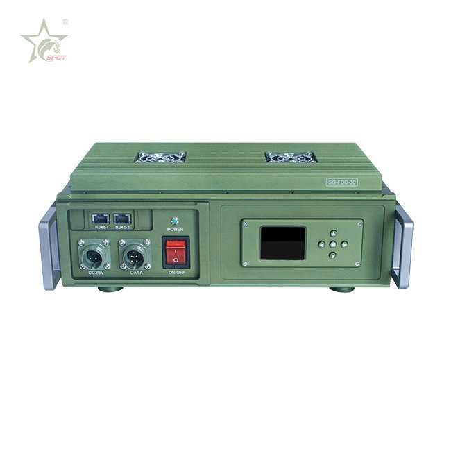 20W FDD Video radio with communication antennas Two way security transceiver