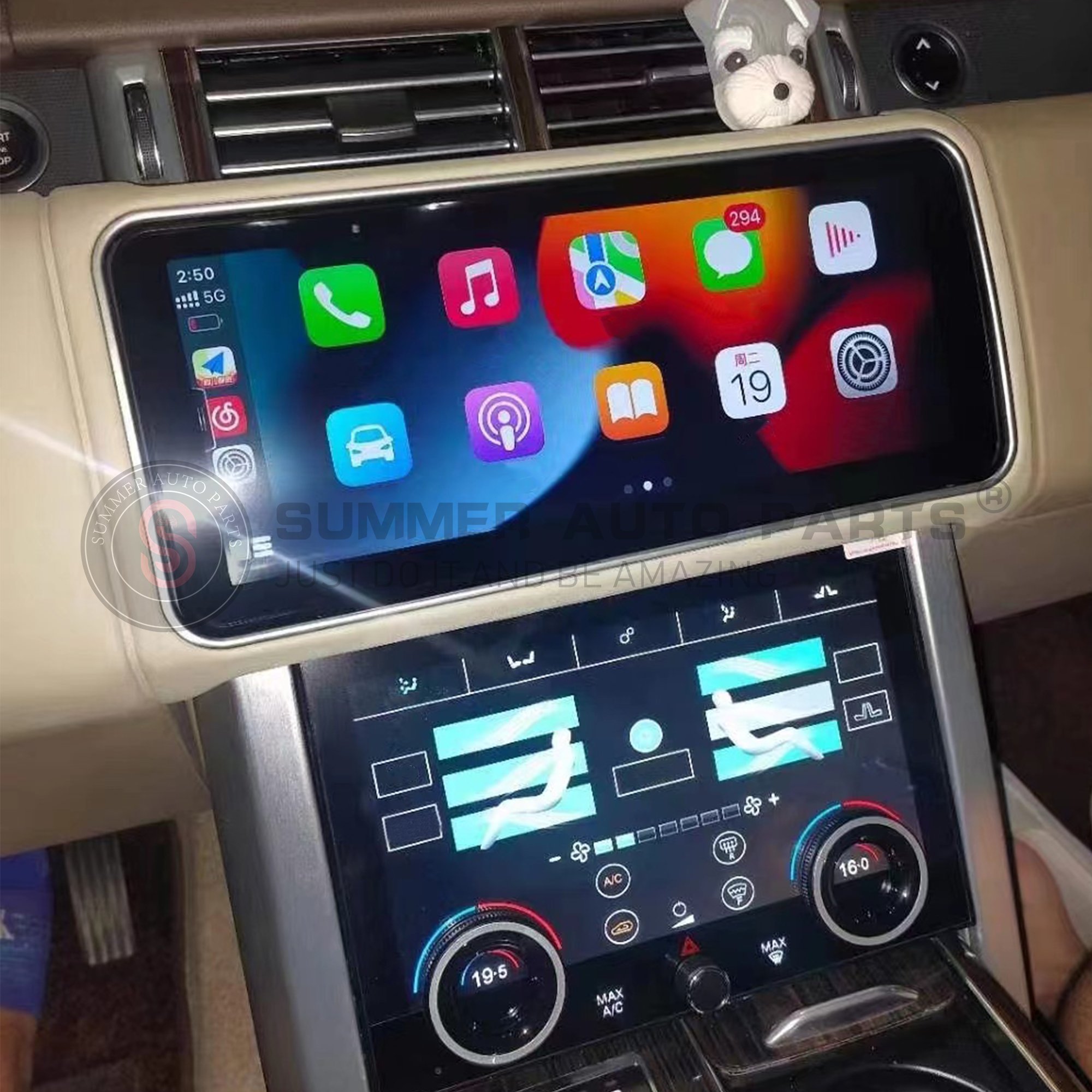 Car Multimedia Radio Player Carplay Auto Swc Gps Stereo Radio Navigation Carplay For Land Rover New Range Rover L460