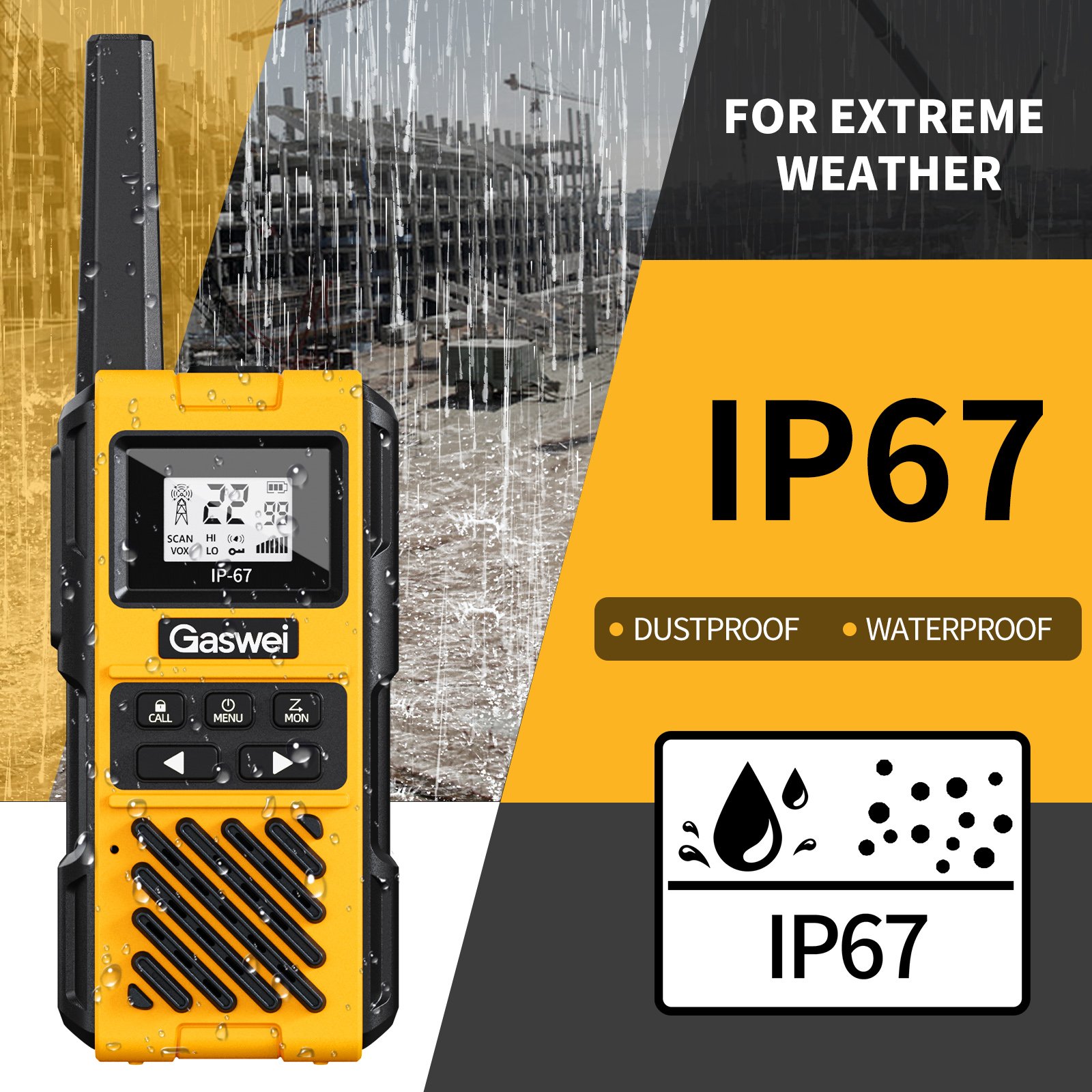 Long Range radio walkie talkie frs waterproof walkie talkie heavy duty walkie talkies