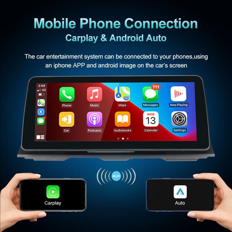 For BMW 3 Series F30 F31 F34 4 Series F32 F33 F36 Car Radio GPS Navigation Stereo Android 13.0 Multimedia Player LCD Carplay