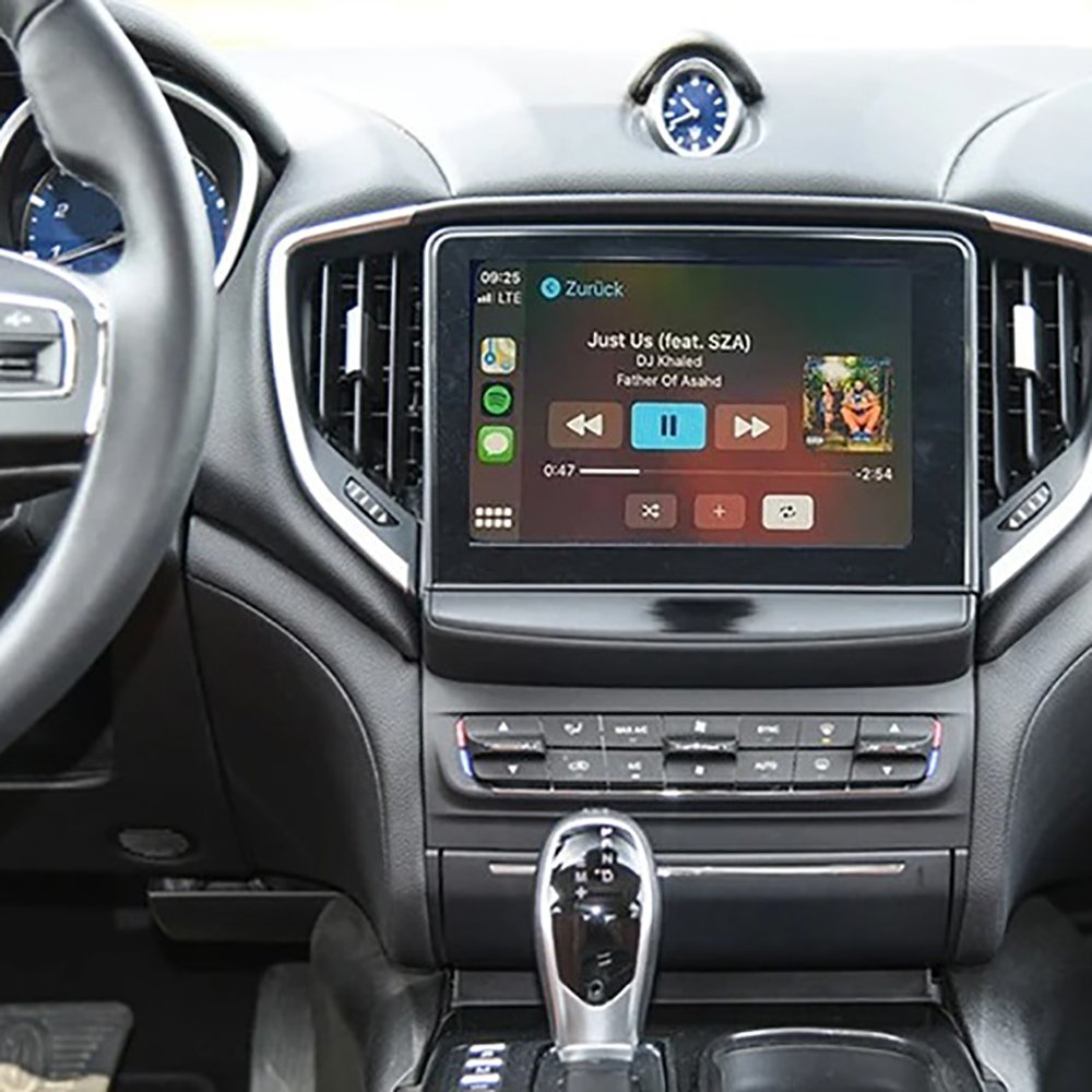 Dckloer Wireless Apple Carplay For Maserati Ghibli Quattroporte 14-16 Radio Car DVD Player Mirror Link Android Auto Navigation