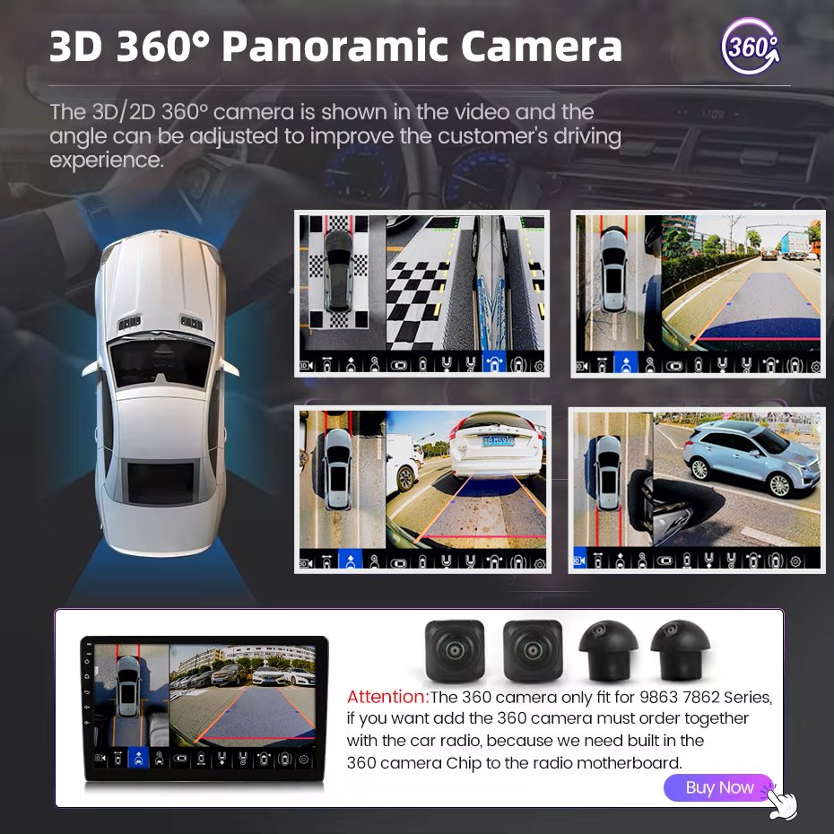 2K 2000*1000 Android 13 CarPlay 360 Camera DSP Car Stereo Radio Autoradio For Ford Fiesta Mk7 2009 -2017 Car Multimedia System
