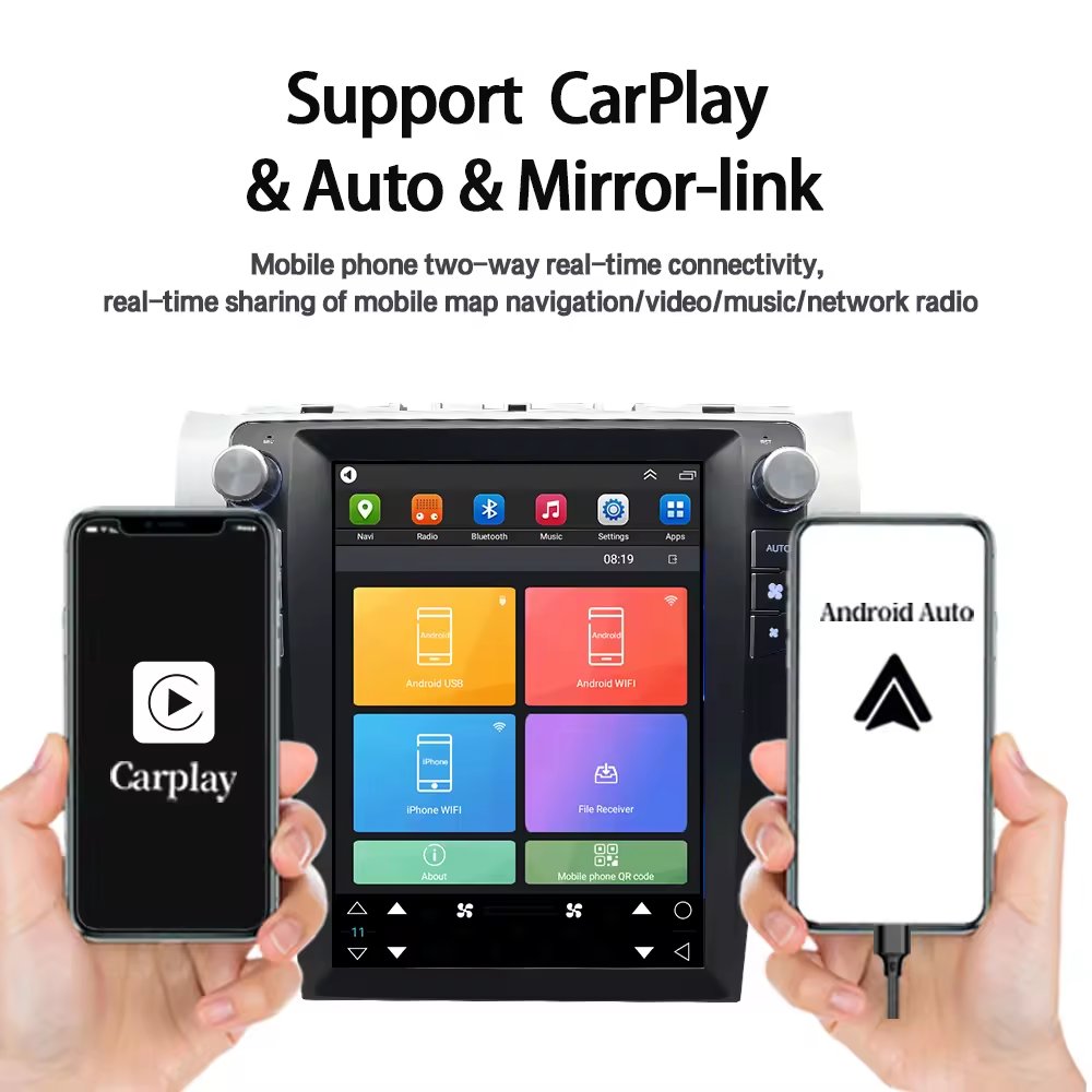 lelv or Toyota Camry 2012 2013-2017 Android Car Radio Stereo Autoradio Tesla Style Screen Multimedia Player Gps