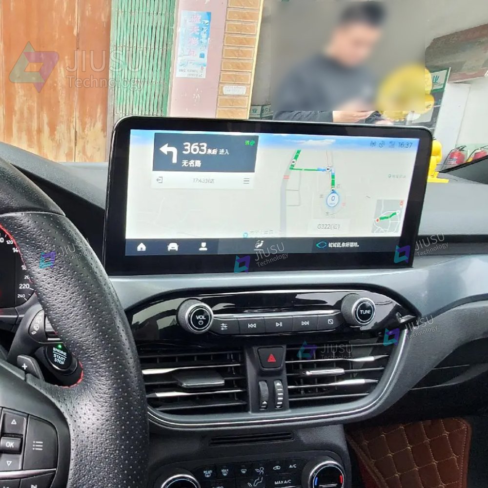 12.3'' Touch Android Car Radio GPS Navigation DVD Player Stereo Multimedia System for Ford Focus 2019-2022 with Carplay DSP DAB