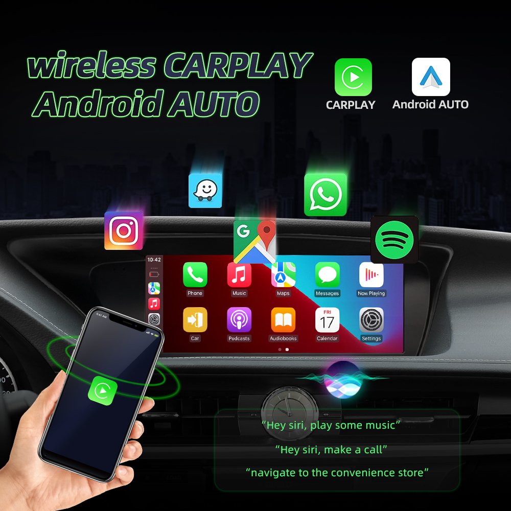 Factory Android 13 Es 8 Core Car Auto Carplay Touch Screen Player For Lexus ES 2013-2017 Radio Navigation