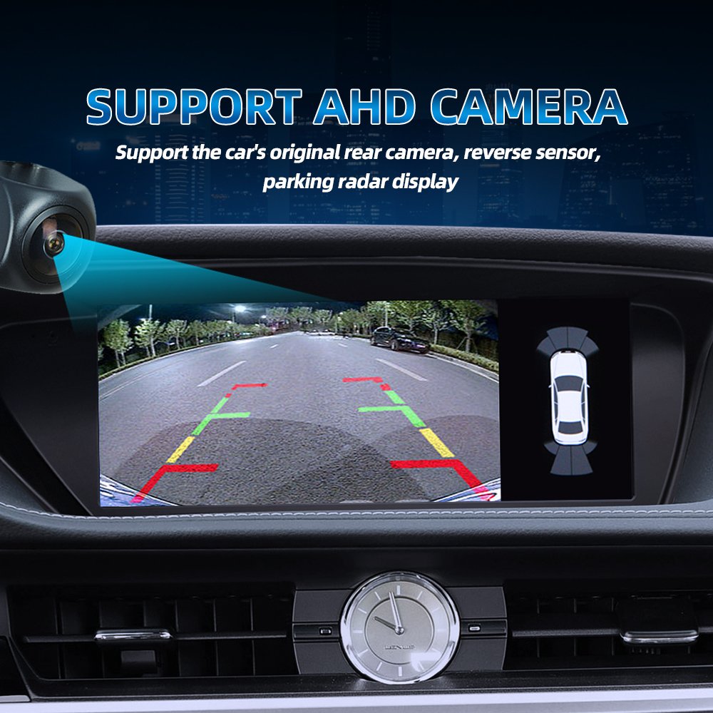 Factory Android 13 Es 8 Core Car Auto Carplay Touch Screen Player For Lexus ES 2013-2017 Radio Navigation